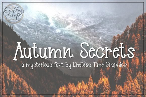 Autumn Secrets Font for Digital Marketing and Branding