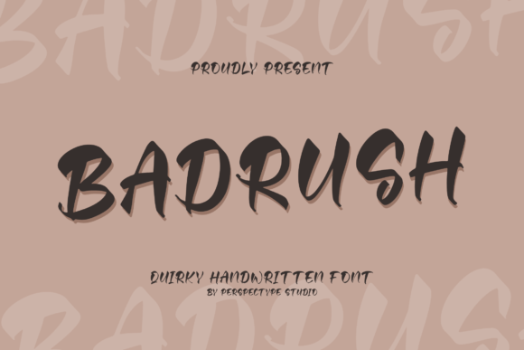 Bad Rush: The Quirky Handwritten Typeface That Elevates Craft Products