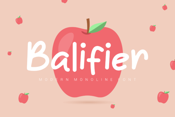 Balifier: A Modern Handwritten Font for Your Brand