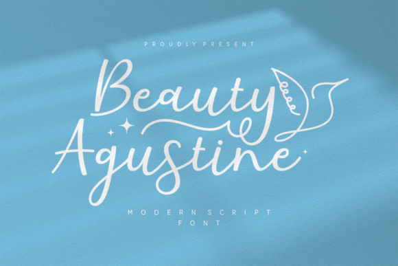 Beauty Agustine: A Graceful Script Font for Handmade Creations