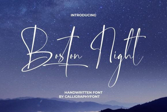 Boston Night Font Review for Real Projects