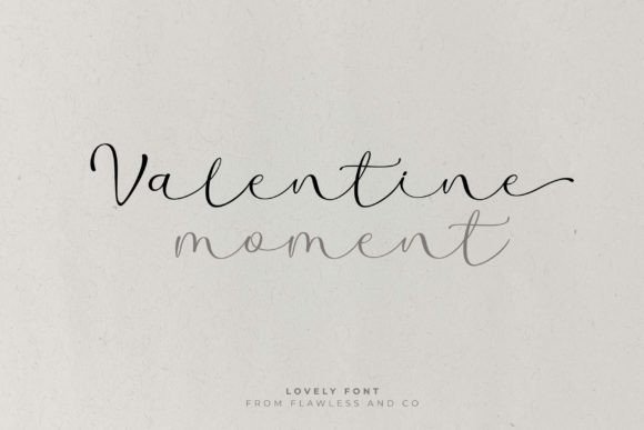 Calentine: A Delicate Script Font for Digital Branding