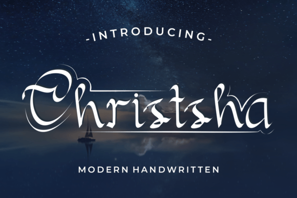 Christsha Font for Campaign Creativity