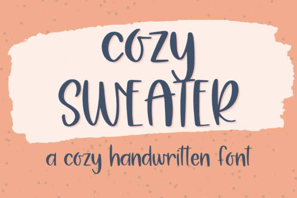Cozy Sweater Font for Editorial Design