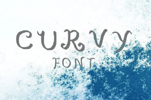 Curvy: A Playful Font for Digital Branding