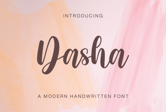 Dasha Font for Digital Marketing and Brand Design