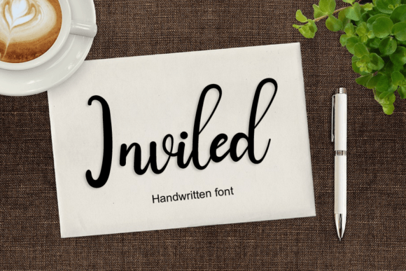 Inviled: A Handwritten Typeface for Elegant Editorial Design