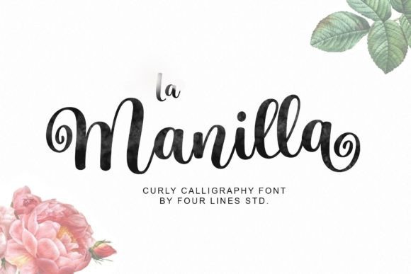 La Manilla: A Sweet Script Font for Web Design