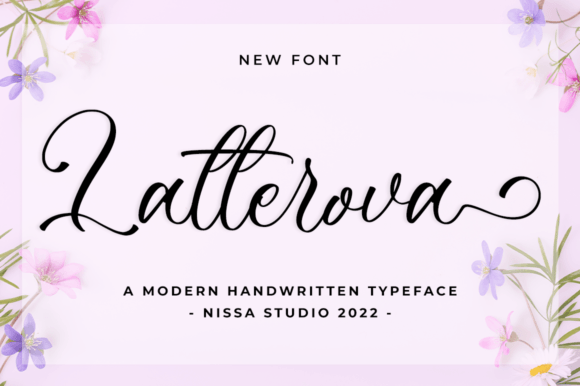 Latterova: A Timeless Script Font for Modern Campaigns