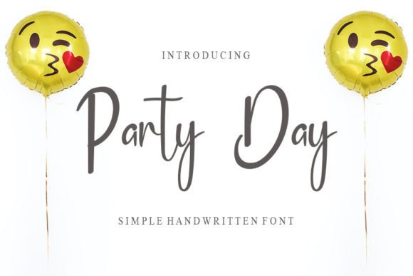 Party Day: The Handwritten Typeface That Elevates Editorial Design