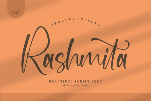 Rashmita: The Handwritten Typeface That Elevates Editorial Design