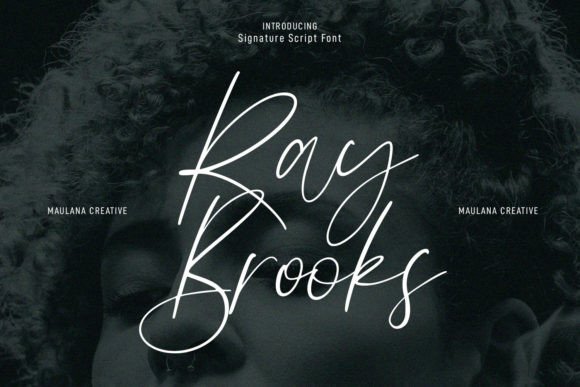 Ray Brooks: A Handwritten Font for Romantic Web Design