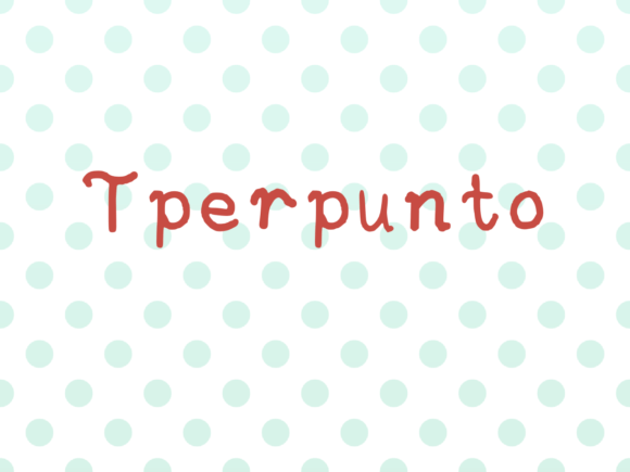 Tperpunto: A Handwritten Typeface That Brings Warmth to Brand Identity
