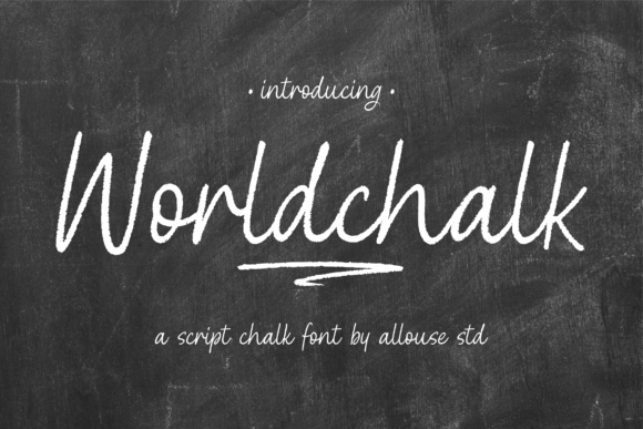 Worldchalk: A Script Font That Elevates Your Campaigns
